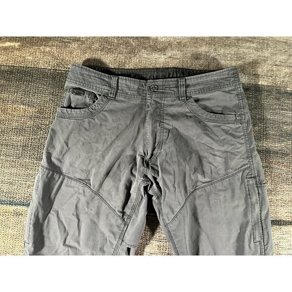 Kuhl Konfidant Air Pants Mens 32 X 32 Grey Vented Knee and Crotch - Picture 2 of 7
